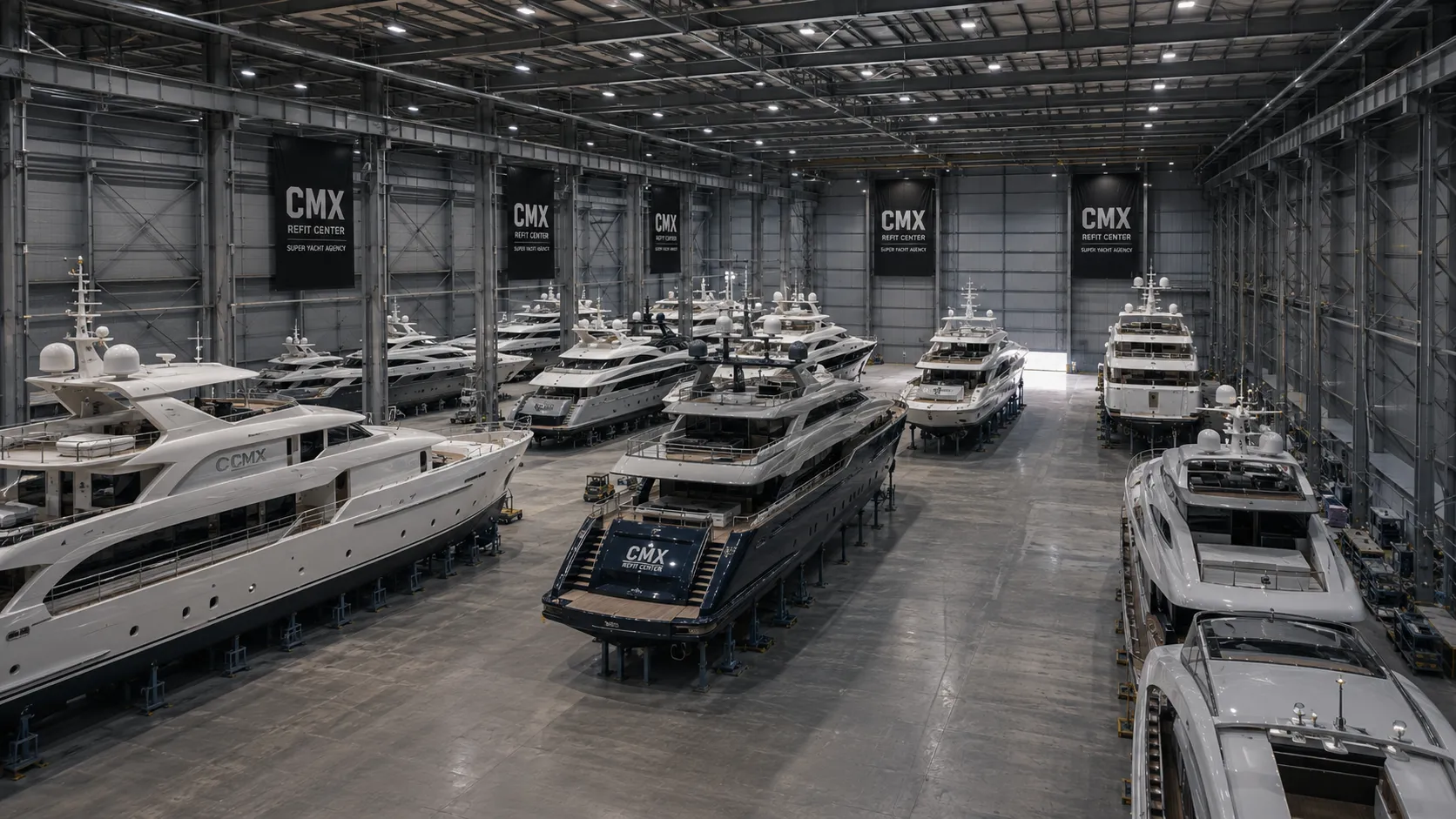 CMX Mega Yacht Refit Turkey